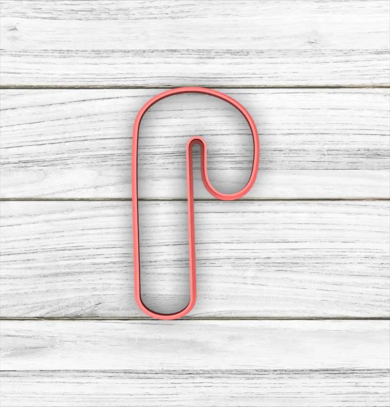 Bastón Silueta Navidad